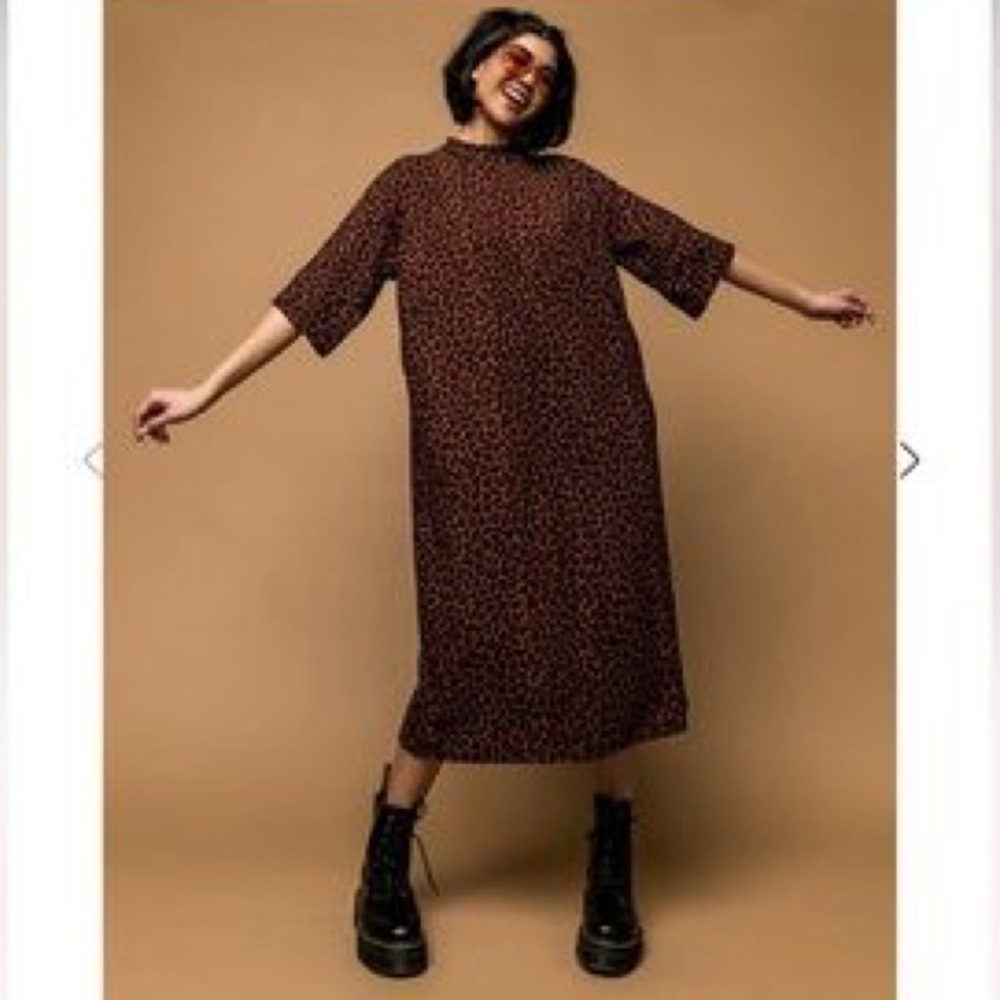 Dressed in Lala leopard dress